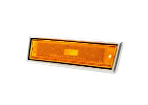 Front Side Marker - with Chrome Trim - LH - 81-91 Chevy GMC Pickup Truck Blazer Jimmy Suburban - Image 2 of 3