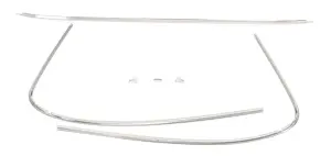 Windshield Reveal Molding Set - 6 pcs - 67-70 Chevy GMC C/K Pickup Truck Blazer Jimmy Suburban - Image 2 of 2