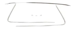 Windshield Reveal Molding Set - 6 pcs - 67-70 Chevy GMC C/K Pickup Truck Blazer Jimmy Suburban - Image 1 of 2