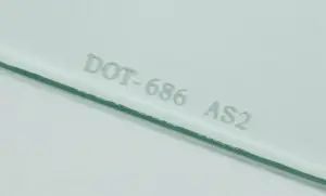 Vent Glass - Clear - RH - 68-72 Chevy II Nova; 71-72 Ventura - Image 3 of 3
