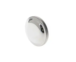 1964 Ford F350 Gas Cap - Stainless - Vented - without EEC - 38-72 Chevy GMC Pickup TruckSUV 51-72 F-Series Pickup Truck