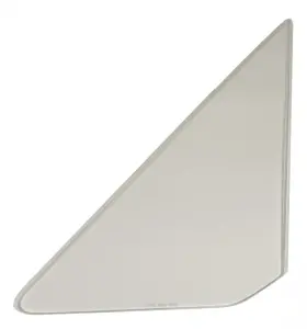 Vent Glass - Clear - LH - 64-65 GM A-Body; 66-67 Chevelle 2/4DR Sedan (Post) - Image 1 of 3