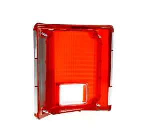 Tail Lamp Lens - with Chrome trim - RH - 73-91 Chevy GMC C/K Truck Fleetside Pickup Blazer Jimmy Suburban - Image 3 of 3