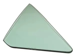Vent Glass - Green Tint - LH - 64-65 GM A-Body; 66-67 Chevelle 2/4DR Sedan (Post) - Image 2 of 3
