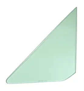 Vent Glass - Green Tint - LH - 64-65 GM A-Body; 66-67 Chevelle 2/4DR Sedan (Post) - Image 1 of 3