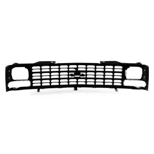 Grille Shell - Argent Silver - Single Headlight - 88-93 Chevy CK Pickup SUV - Image 3 of 4