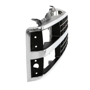 Grille Shell - Chrome Black - Dual Headlight - 88-93 Chevy CK Pickup SUV - Image 4 of 4
