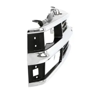 Grille Shell - Chrome Gray - Composite Headlight - 94-98 Chevy CK Pickup SUV - Image 4 of 4