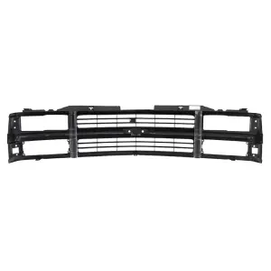 Grille Shell - Black - Composite Headlight - 94-98 Chevy CK Pickup SUV - Image 3 of 4