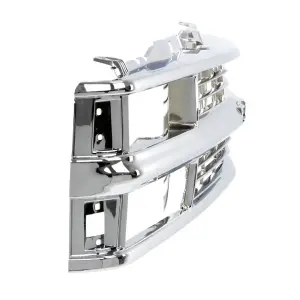Grille Shell - Chrome - Composite Headlight - 94-98 Chevy CK Pickup SUV - Image 4 of 4