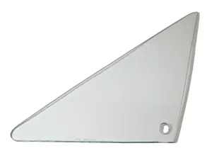 Vent Glass - Clear - LH - 66-67 GM A-Body Coupe & Convertible - Image 1 of 3