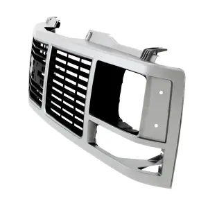 Grille Shell - Argent Silver - Single Headlight - 88-93 GMC CK Pickup Suburban - Image 2 of 4