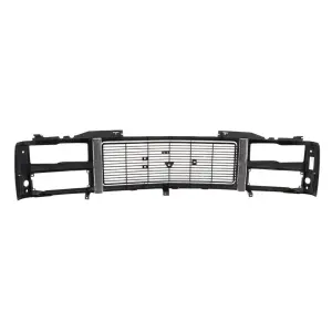 Grille Shell - Argent Black - Dual Headlight - 88-93 GMC CK Pickup Suburban - Image 3 of 4