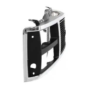 Grille Shell - Chrome Silver Black - Dual Headlight - 88-93 GMC CK Pickup Suburban - Image 4 of 4