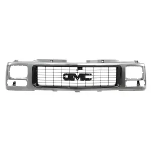 Grille Shell - Paintable - Single Headlight - 94-98 GMC CK Pickup SUV - Image 1 of 4
