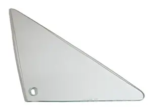 Vent Glass - Clear - RH - 66-67 GM A-Body Coupe & Convertible - Image 1 of 3