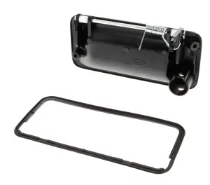 Outside Front Door Handle - Black Smooth - RH - 88-94 Chevy GMC CK OBS Pickup Truck SUV - Image 3 of 3