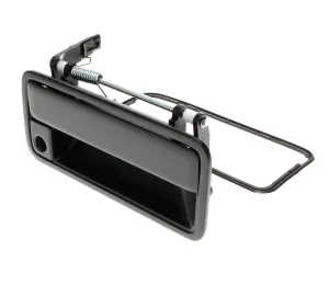 Outside Front Door Handle - Black Smooth - RH - 88-94 Chevy GMC CK OBS Pickup Truck SUV - Image 2 of 3