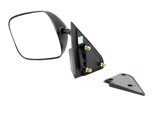 Outside Door Mirror - Black Below Eyeline - LH - 88-98 Chevy GMC C/K Pickup Truck SUV - Image 3 of 3
