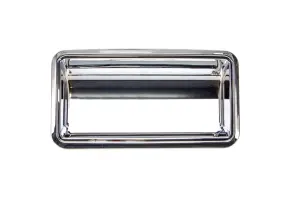 Tailgate Handle Bezel - Chrome - 88-98 Chevy GMC C/K Pickup Truck - Image 1 of 3