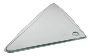 Vent Glass - Clear - RH - 67 Camaro Firebird - Image 2 of 3