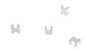 Steering Column Mesh to Shift Tube Supports - Set of 4 - 68-70 Dodge Plymouth A & B Body - Image 3 of 3
