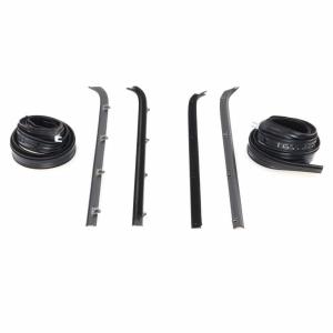 Rear Door Window Channel Kit - 73-91 Chevy GMC CK Crew Cab Trucks Suburban - Image 1 of 5