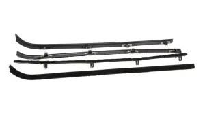 Front Door Beltline Window Felts - Inner & Outer - 60-63 Chevy GMC CK Truck Suburban - Image 3 of 3