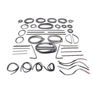 Weatherstrip Kit - Chrome Lock Strip - 78-80 Chevy GMC CK Suburban with Tailgate - Image 1 of 5