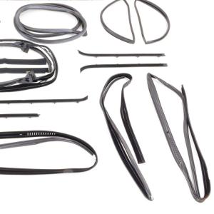 Weatherstrip Kit - w/o Chrome Lock Strip - 85-91 Chevy GMC CK Suburban with Tailgate - Image 5 of 5