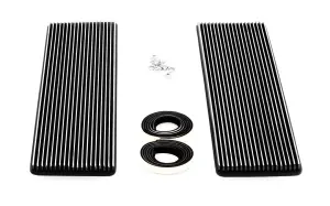 Hood Scoop Inserts - Ribbed Style - Pair - 68-72 Nova SS; 67-68 Camaro SS - Image 2 of 4