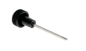 Headlamp Switch Rod and Knob - Black/Silver - 79-81 Camaro 78-88 Malibu El Camino Caballero Monte Carlo - Image 3 of 4