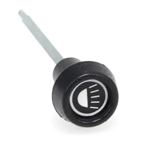 Headlamp Switch Rod and Knob - Black - 73-74 Chevy GMC C/K Pickup Truck, Blazer, Jimmy, Suburban - Image 1 of 3