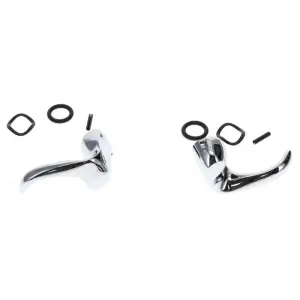 1963 Chevy Corvair Vent Window Handle Kit - Pair -  62-67 Chevy II Nova; 61-67 Chevelle A-Body