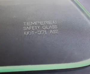 Vent Window Glass - Clear - LH or RH - 51-55 Chevy GMC Truck - Image 3 of 3