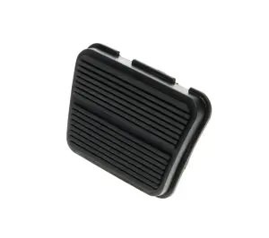 Brake / Clutch Pedal Pad - Sold Each - 67-72 Chevy GMC C/K Truck, Suburban, Blazer, Jimmy - (uses bright trim) - Image 2 of 3