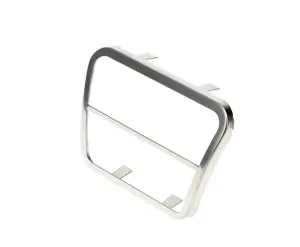 Brake / Clutch Pedal Pad Trim - Stainless - Sold Each - 67-72 Chevy GMC C/K Truck, Suburban, Blazer, Jimmy - Image 2 of 3