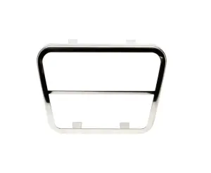 Brake / Clutch Pedal Pad Trim - Stainless - Sold Each - 67-72 Chevy GMC C/K Truck, Suburban, Blazer, Jimmy - Image 1 of 3