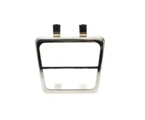 Park Brake Pedal Pad Trim - Stainless - 69-72 Chevy GMC C/K Truck, Suburban, Blazer, Jimmy - Image 1 of 3