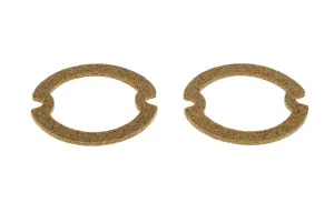 Park Lamp Lens Gaskets - Pair - 51-53 GMC Pickup, Suburban - Image 1 of 3