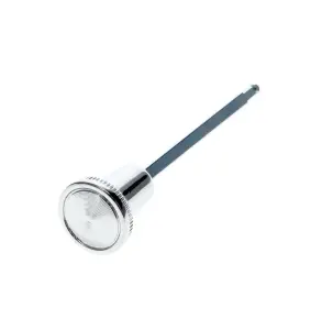1966 Chevy Corvair Headlamp Switch Rod and Knob - Chrome - 65-66 Chevy II; 65-66 Chevelle El Camino