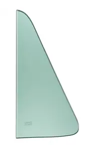 Vent Window Glass - Green Tint - LH or RH - 64-66 Chevy GMC Truck - Image 1 of 3