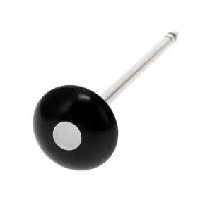 Headlamp Switch Rod and Knob - White/Black - 54-55 Chevy Pickup, Suburban - Image 1 of 3