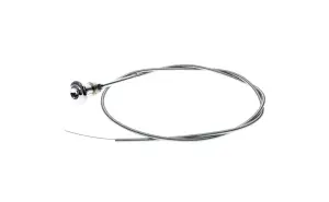 Choke Cable with Knob - Chrome Knob - 46 inch long - 55-59 Chevy Pickup, Suburban - Image 2 of 3