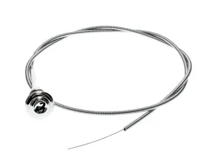 1959 GMC Suburban Choke Cable with Knob - Chrome Knob - 46 inch long - 55-59 Chevy Pickup, Suburban