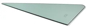Vent Glass - Green Tint - LH or RH - 67 Chevy GMC Truck - Image 2 of 3