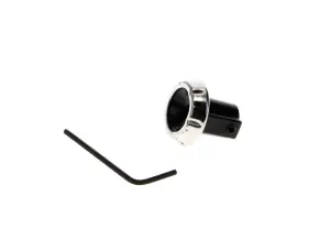 Wiper Switch Knob - Black / Stainless - w/o washer - 64-66 Chevy C/K Pickup, Suburban - Image 2 of 3