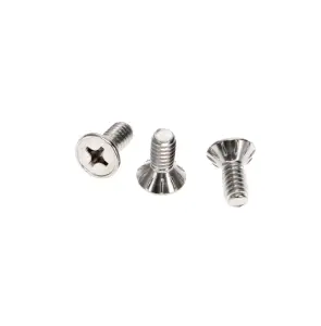 Door Latch Screw Kit - 3pcs - 52-59 and 73-91 Chevy GMC Truck SUV - Image 2 of 3