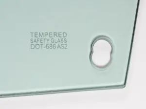 Vent Glass - Green Tint - LH or RH - 68-72 Chevy GMC Truck Suburban; 69-72 Blazer; 70-72 Jimmy - Image 3 of 3