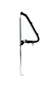 Vent Window Assembly - LH - Clear Glass - Chrome Sash - 54-55 Chevy GMC Pickup, Suburban - Image 3 of 3